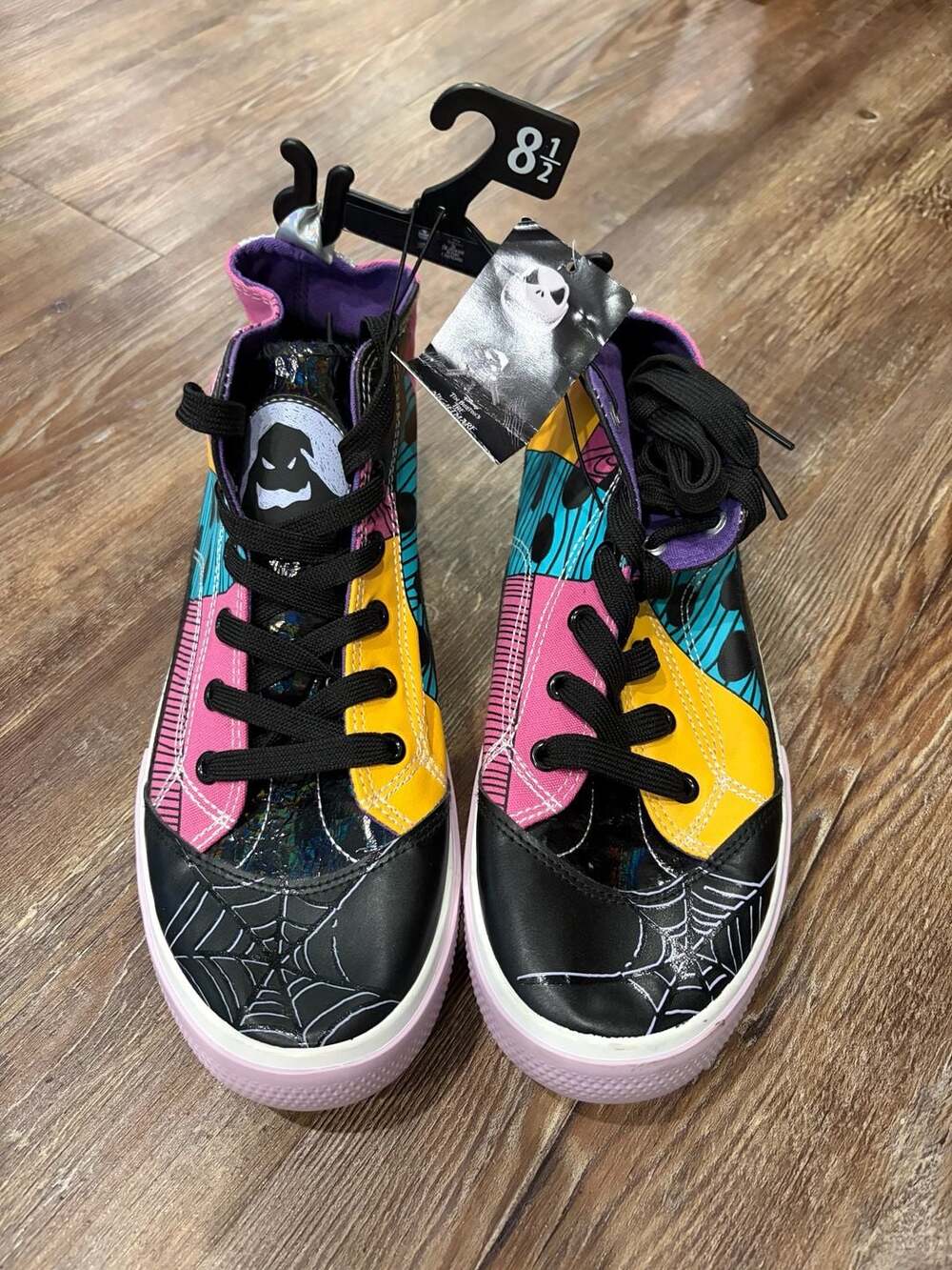 Ground Up The Nightmare Before Christmas High Top Sneakers Size 8.5